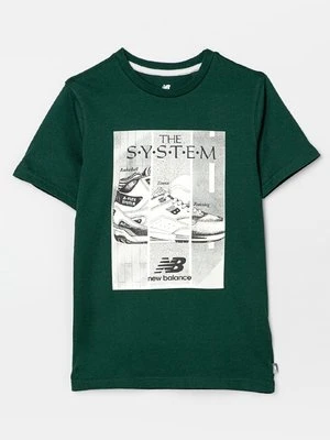 T-shirt z nadrukiem New Balance