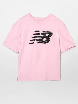 T-shirt z nadrukiem New Balance