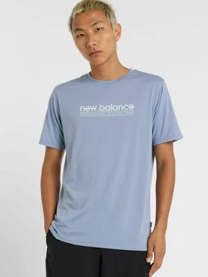 T-shirt z nadrukiem New Balance