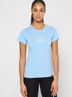 T-shirt z nadrukiem New Balance