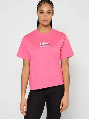 T-shirt z nadrukiem New Balance
