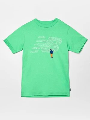 T-shirt z nadrukiem New Balance