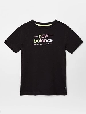 T-shirt z nadrukiem New Balance