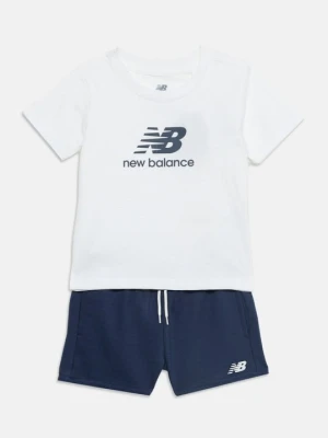 T-shirt z nadrukiem New Balance biały