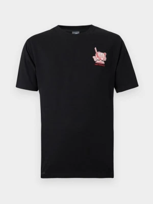 T-shirt z nadrukiem New Balance czarny