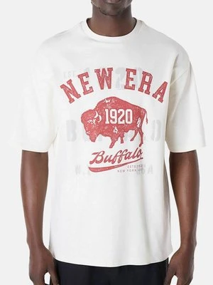 T-shirt z nadrukiem new era
