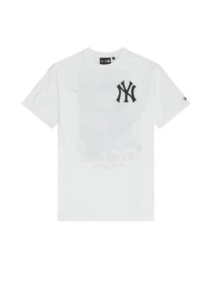 T-shirt z nadrukiem new era