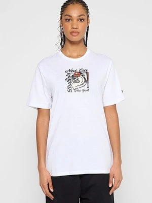 T-shirt z nadrukiem new era