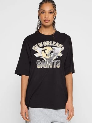 T-shirt z nadrukiem new era