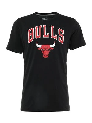 T-shirt z nadrukiem new era