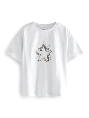 T-shirt z nadrukiem Next