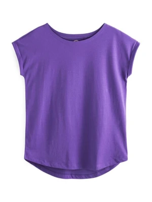 T-shirt z nadrukiem Next fioletowy