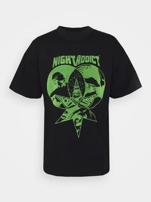 T-shirt z nadrukiem Night Addict