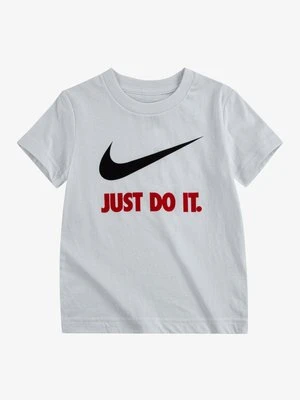 T-shirt z nadrukiem Nike biały