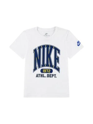 T-shirt z nadrukiem Nike biały