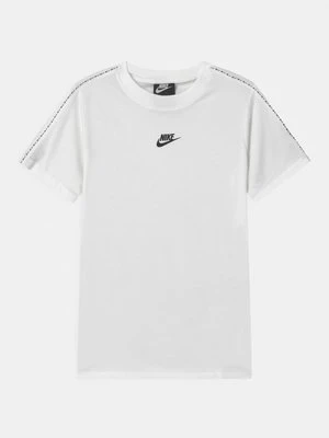 T-shirt z nadrukiem Nike biały