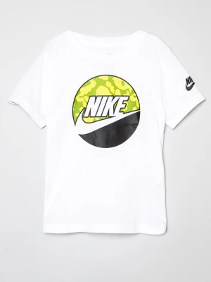T-shirt z nadrukiem Nike biały