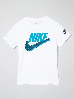 T-shirt z nadrukiem Nike biały