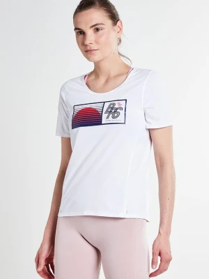 T-shirt z nadrukiem Nike biały