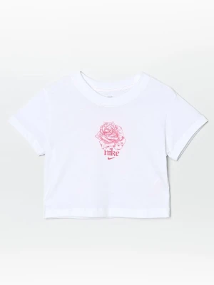 T-shirt z nadrukiem Nike biały