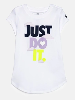 T-shirt z nadrukiem Nike biały
