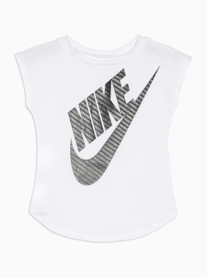 T-shirt z nadrukiem Nike biały