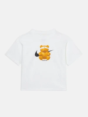 T-shirt z nadrukiem Nike biały