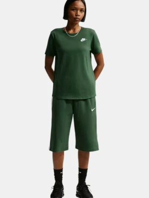 T-shirt z nadrukiem Nike butelkowa zieleń