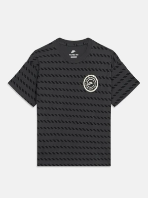 T-shirt z nadrukiem Nike ciemnoszary