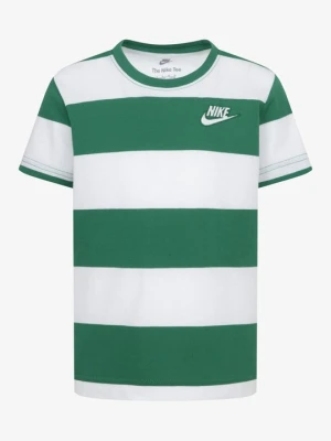 T-shirt z nadrukiem Nike ciemnozielony