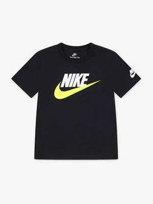 T-shirt z nadrukiem Nike czarny