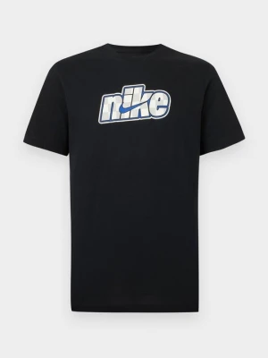 T-shirt z nadrukiem Nike czarny