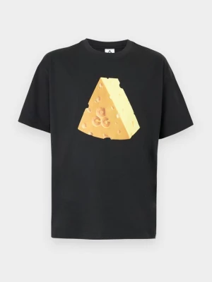 T-shirt z nadrukiem Nike czarny