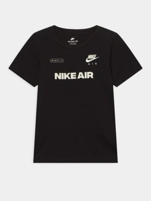 T-shirt z nadrukiem Nike czarny