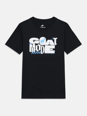 T-shirt z nadrukiem Nike czarny