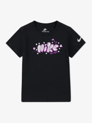 T-shirt z nadrukiem Nike czarny