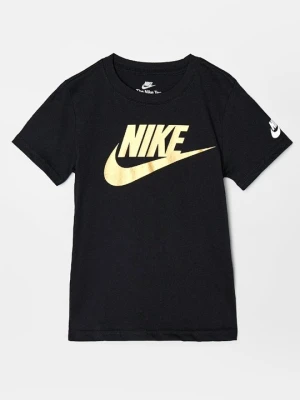 T-shirt z nadrukiem Nike czarny