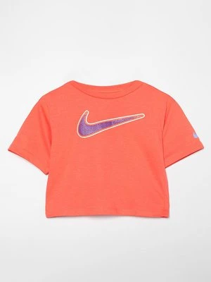 T-shirt z nadrukiem Nike czerwony