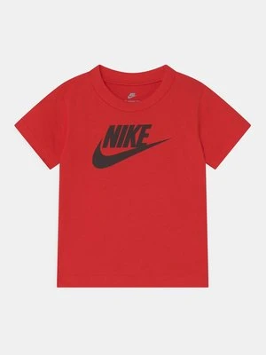 T-shirt z nadrukiem Nike czerwony