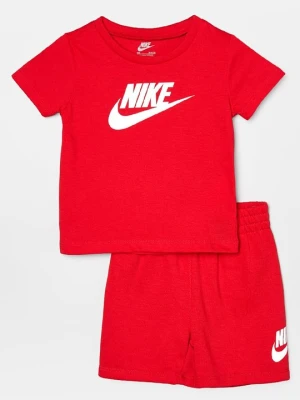 T-shirt z nadrukiem Nike czerwony