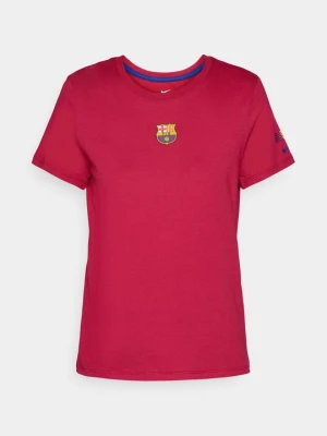 T-shirt z nadrukiem Nike czerwony