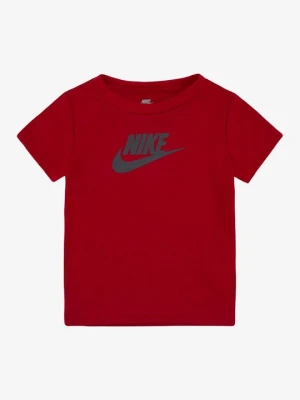 T-shirt z nadrukiem Nike czerwony