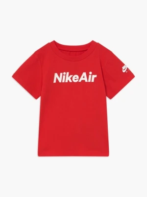 T-shirt z nadrukiem Nike czerwony