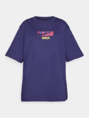 T-shirt z nadrukiem Nike fioletowy