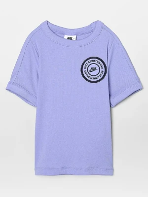 T-shirt z nadrukiem Nike fioletowy