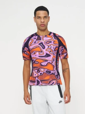 T-shirt z nadrukiem Nike fioletowy