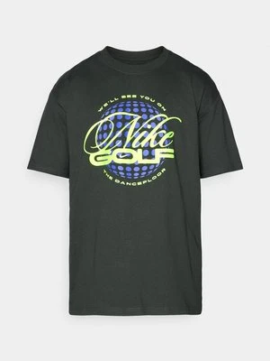 T-shirt z nadrukiem Nike zielony