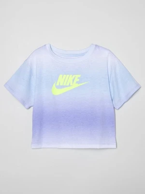 T-shirt z nadrukiem Nike jasnoniebieski
