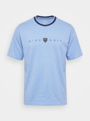 T-shirt z nadrukiem Nike jasnoniebieski