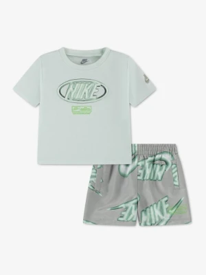 T-shirt z nadrukiem Nike jasnozielony